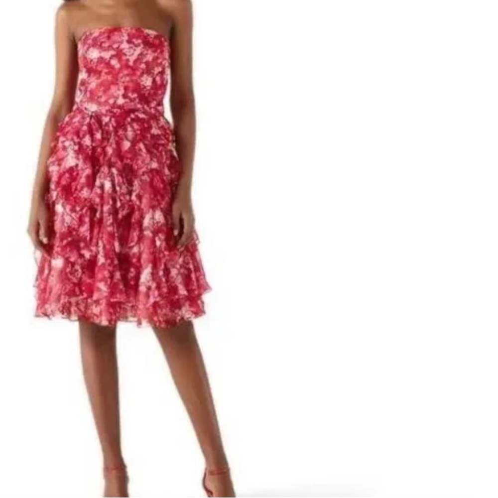 Strapless Chiffon Dress BNWT
